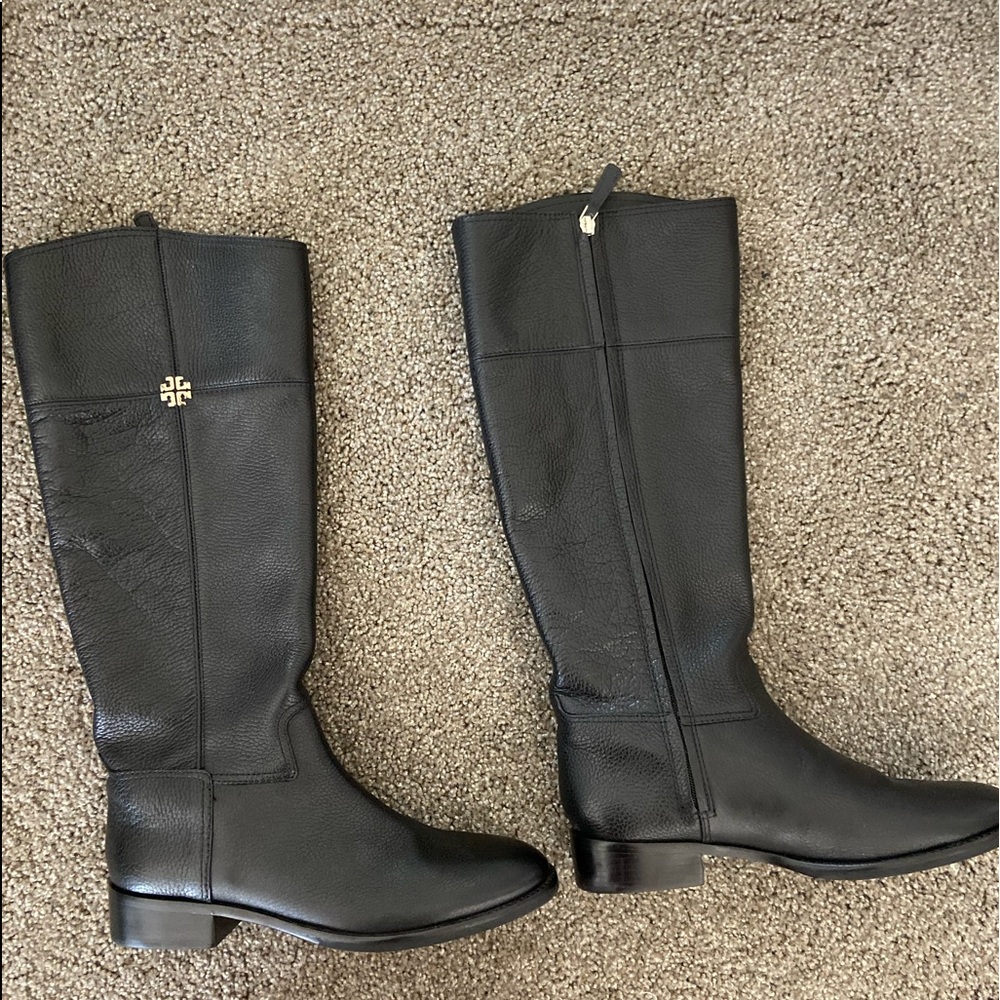 Black Tory Burch Boots